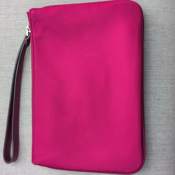 Kate Spade Cranberry Red Nylon Wristlet - Picture 3 of 9